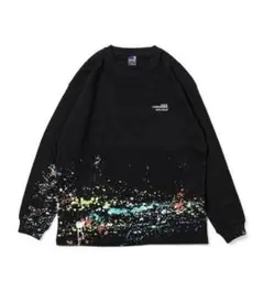 スプラッシュプリント ロングスリーブTシャツ