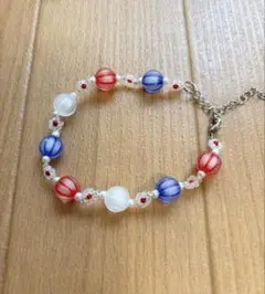フロストビーズブレスレット ミャクミャクカラー