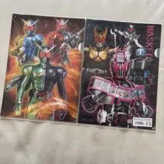 新品　未開封　激レア　仮面ライダーW ディケイド クリアファイルセット