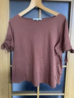 UNTITLED ブラウン Tシャツ サイズ4