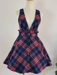 LIZ LISA ゴスロリロリータワンピースチェック柄