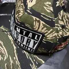 迷彩 PARENTAL ADVISORY キャップ