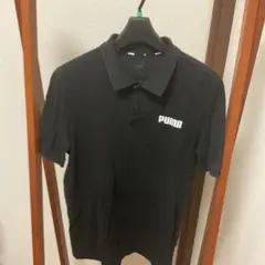 PUMA ブラック ポロシャツ