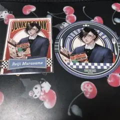 キャラウムカフェ ジャンケットバンク 村雨礼二 特典 カード コースター