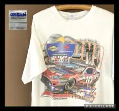 ★USA古着★GILDAN Pocono 500 Tシャツ レーシングTシャツ