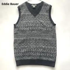 Eddie Bauer ウール ニットベストトップス
