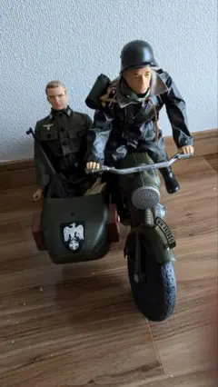 超激レア!! ミリタリー バイク ドイツ軍 コンバットジョー GI フィギュア 2025年最新】giジョー バイクの人気アイテム - メルカリ