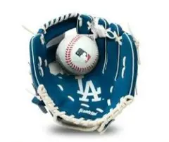 Franklin 9.5インチ MLB LAドジャーズ グローブ＆ボール 子供用