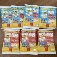 マクドナルド モノポリーゲーム 7パックセット