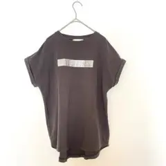 MAISON DE L'ALLURE 半袖 カットソー Tシャツ ロールアップ