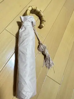 utatane 折りたたみ日傘　完全遮光　晴雨兼用　竹ハンドル　ニュアンスカラー