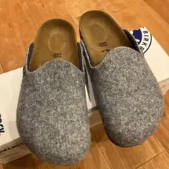 BIRKENSTOCKアムステルダム グレー サンダル 20.5cm