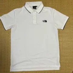 ノースフェイス　ポロシャツ　メンズL size 白色