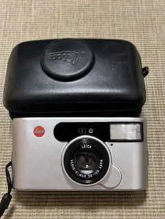 ライカ LEICA C1 フィルムカメラ、箱付き、ケース付、各種同梱物付き ライカ 【中古】Leica C1 シルバー コンパクトフィルムカメラ 元