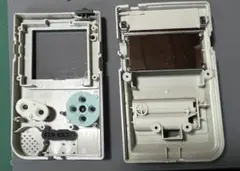 【純正シェル電池カバー無し】ゲームボーイポケットMGB-001 シルバー