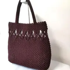 ✡️【V DE VINSTER】ヴィドヴァンスター ナイロンコードバッグ美品