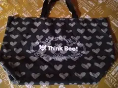 Think Bee! ハート柄エコバッグ