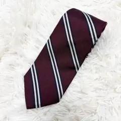 Brooks Brothers ブルックスブラザーズ ストライプ柄ネクタイ米国製