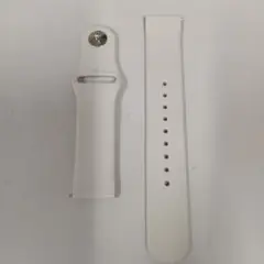 ホワイトシリコンスマートウォッチバンド