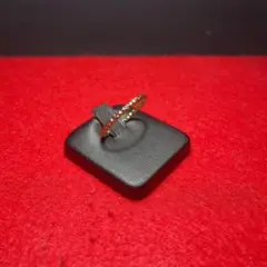 【ヴィンテージ】アンティークカットリング ゴールド used r5