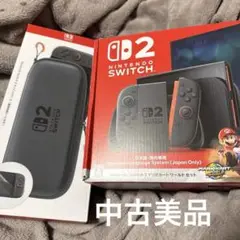 Nintendo Switch2 中古美品　マリオカート無し　純正ケース付き