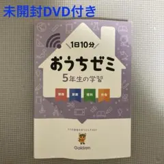おうちゼミ 5年生の学習 DVD付き