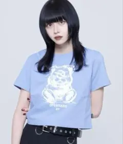 OY スケッチオードリー クロップド丈 半袖Tシャツ FREE
