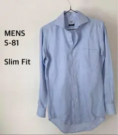 MENS S-81 スリムフィット長袖シャツ