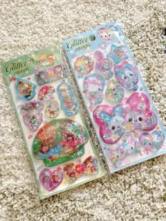 在庫一点限り！ウォーターシール2セット⭐︎レトロ⭐︎しゃかしゃか