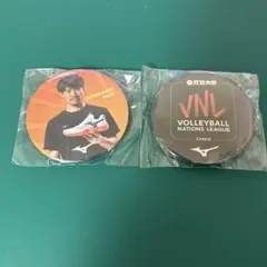 関田選手　缶バッジ