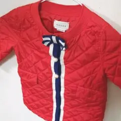 GUCCIキルティングジャケット キッズ パール付き