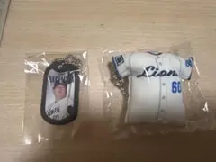 埼玉西武ライオンズ　中村剛也　ユニフォームキーチェン　キーホルダーまとめ売り