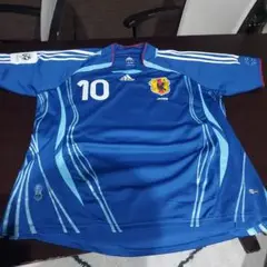 【貴重】adidas 日本代表 サッカーユニフォーム 10 NAKAMURA