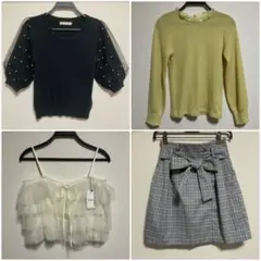 レディース服4点まとめ売り　マジェスティックレゴン・GRL
