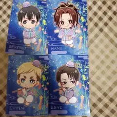 進撃の巨人 プリンセスカフェ 七夕 ブロマイドセット