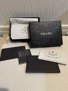 PRADA サフィアーノレザー カードケース　箱のみ