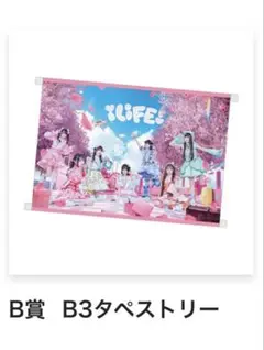 匿名配送　iLife! ガラポン　B賞 B3タペストリー