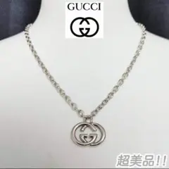 【GUCCI】定番GGチャームトップネックレス★超美品!!★確実正規品