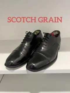 SCOTCH GRAIN ストレートチップ　F -0350 24.5 黒