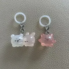 らぶいーず めじるしアクセサリー すもっぴ＆ぴょんち2個セット