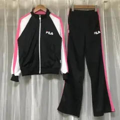 定番 フィラ FILA ジャージ セットアップ ロゴプリント キッズ