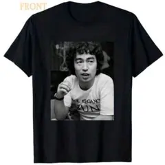 志村けんさん♡若い時のブラック Tシャツ 3XL プリントデザイン
