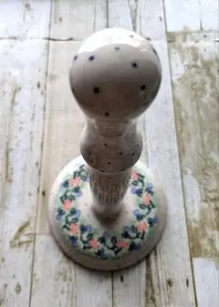 ペーパーホルダー　陶器　ポーランド産