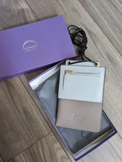 L'arcobaleno（ラルコバレーノ)スマートダブルショルダーウォレット