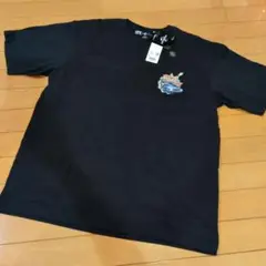 再々値下げ　ユニクロ　バック・トゥ・ザ・フューチャー　Tシャツ　XL　黒　大きめ
