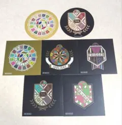 アイナナ　7周年　ステッカー　コースター