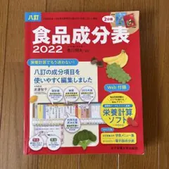 八訂食品成分表2022