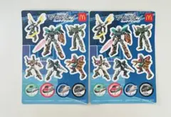 ハッピーセット　シンカリオン　シール　2枚セット
