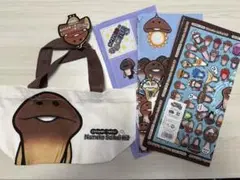 おさわり探偵なめこ栽培キット バッグとハンカチセット