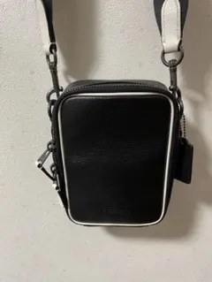 COACH ブラック ショルダーバッグ